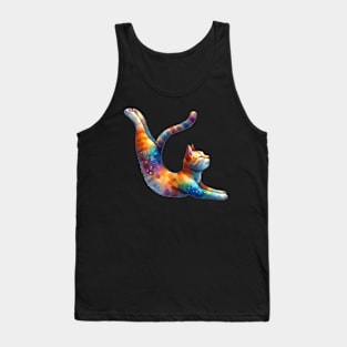 Celestial Cat Yogi Tank Top